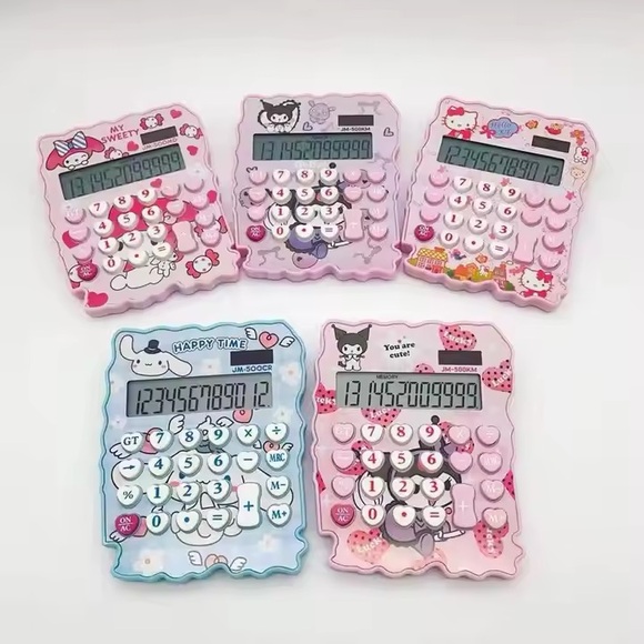 Sanrio MY MELODY 12-Digit Large Calculator - Picture 5 of 9